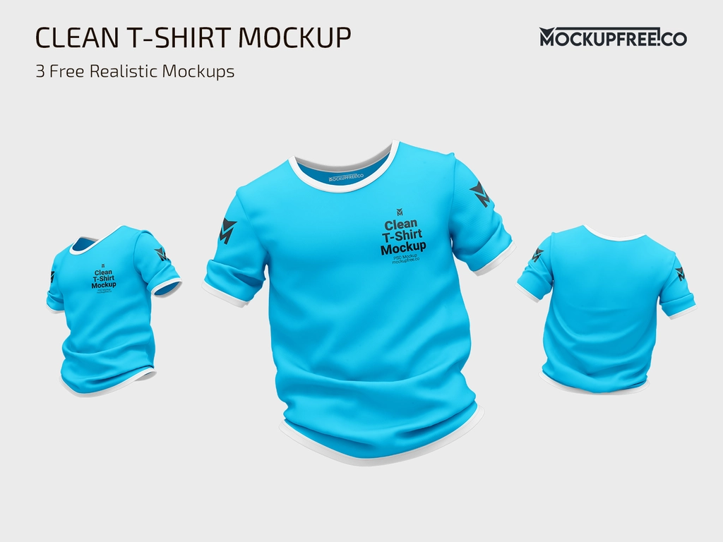 Clean T-shirt Mockup