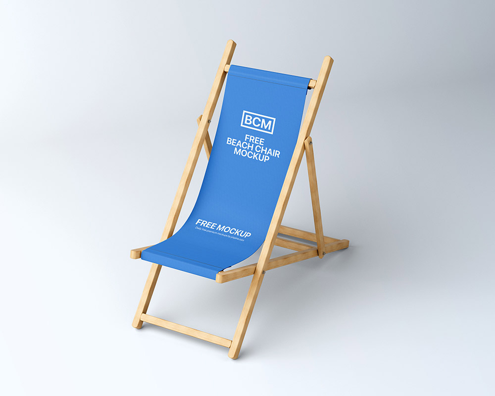 Branding Beach Chair Mockup