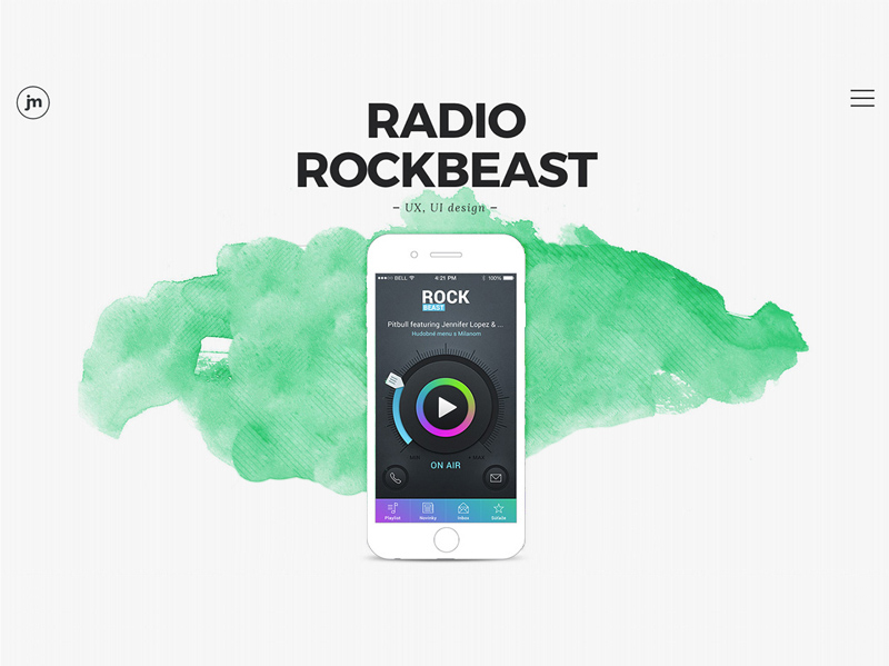 Aplicación de radio RockBeast