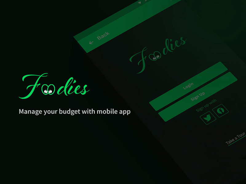 Foodies Mobile App Ui