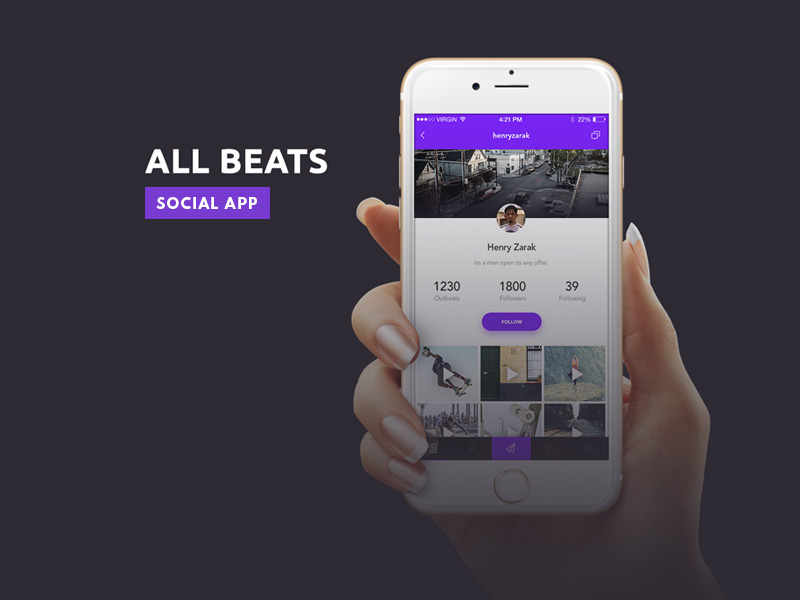 All Beats iOS Social App
