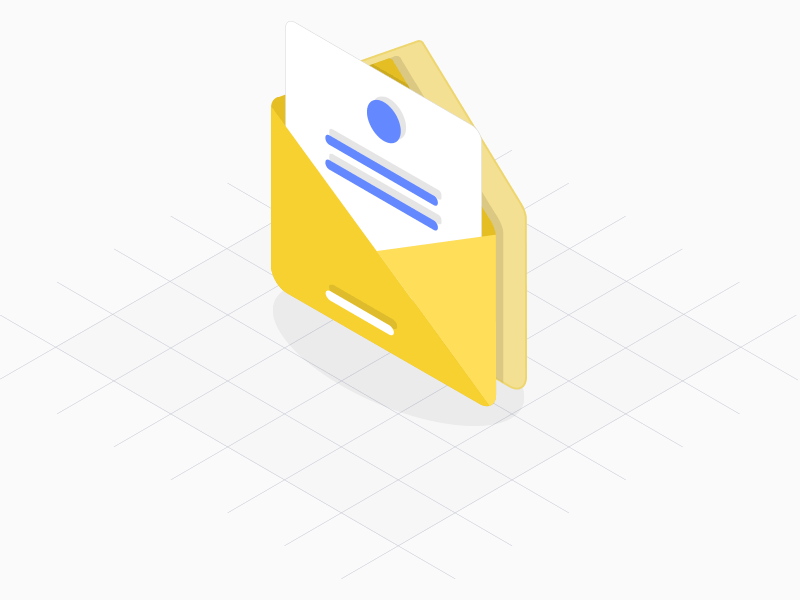 Isometric Envelope Icon