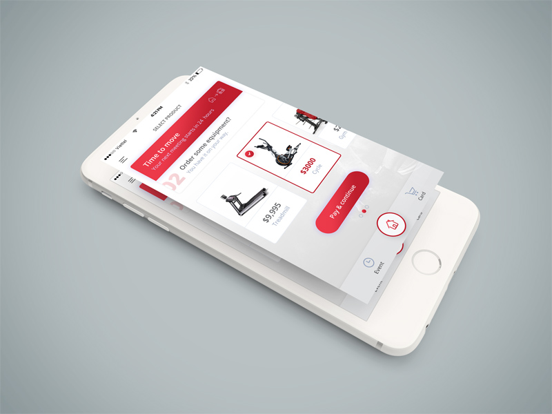 Rudern Mobile App Concept