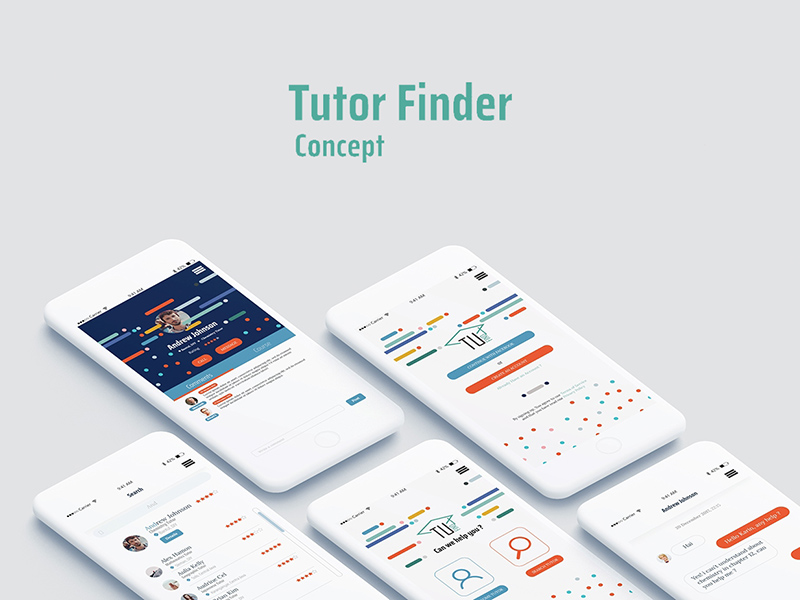 Tutor Finder App Design
