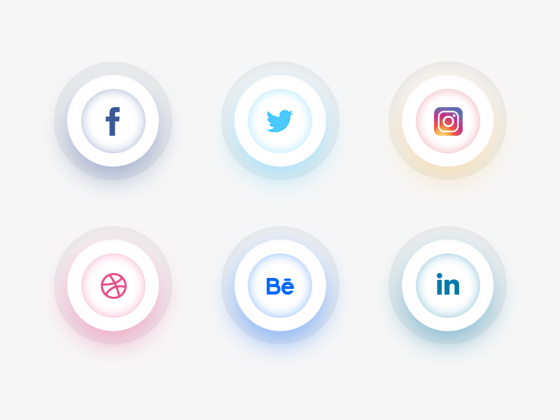 Icônes de logo social