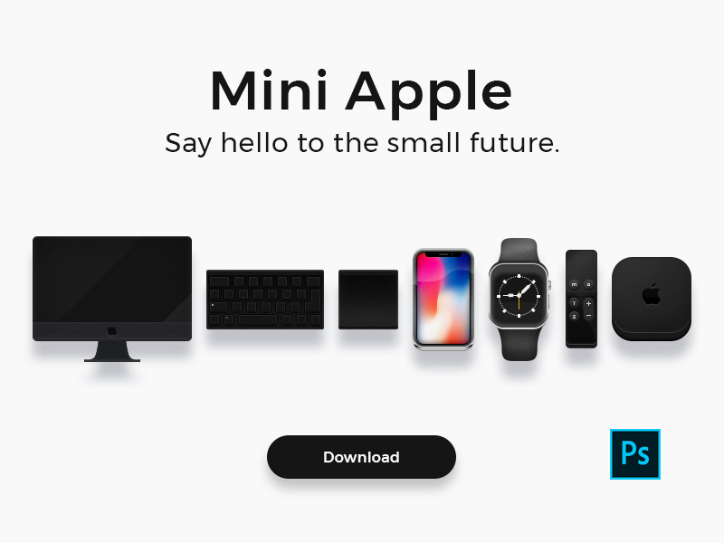 Mini iconos de Apple
