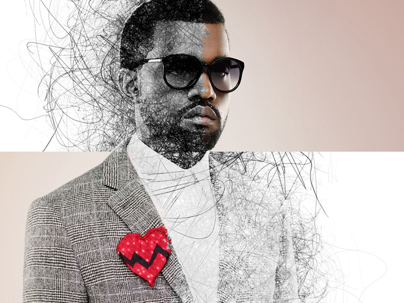 Kanye West – Sketch Lines