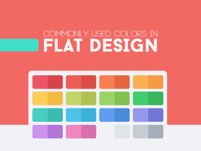 Colors For Flat Design