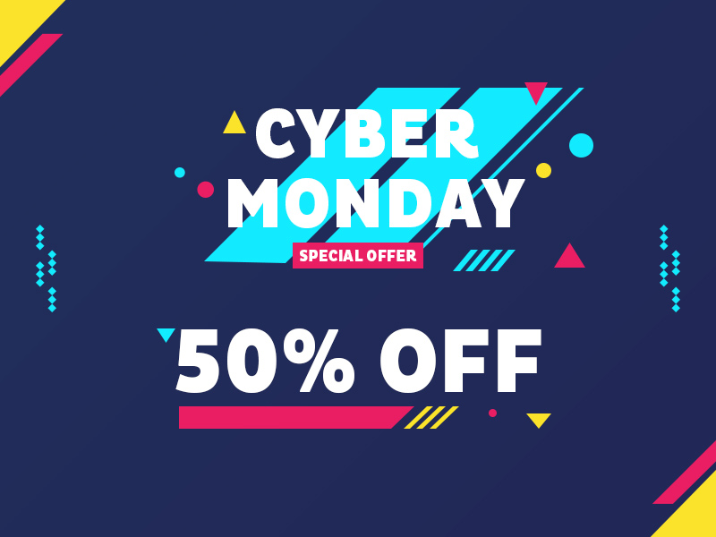 Cyber Monday Exclusive Offer Template