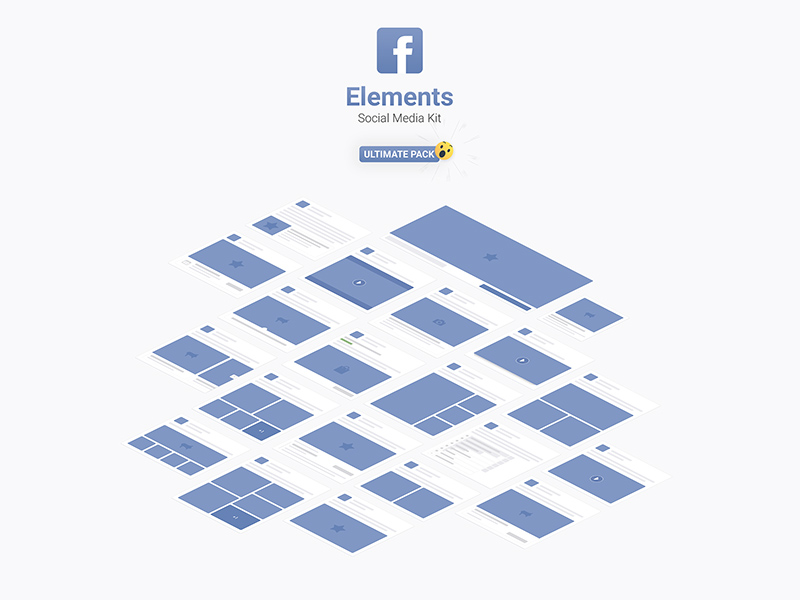 Elementos gratuitos de Facebook 2018