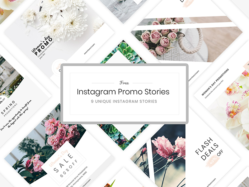 Plantillas de Instagram Promo Stories