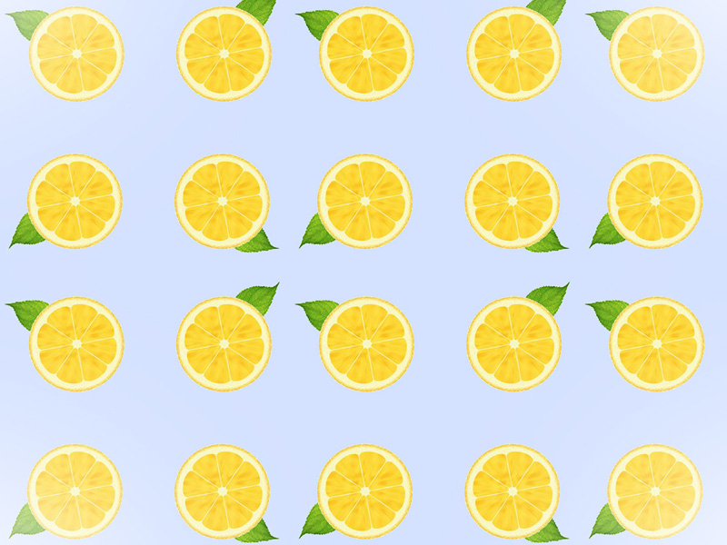 Лимонный узор