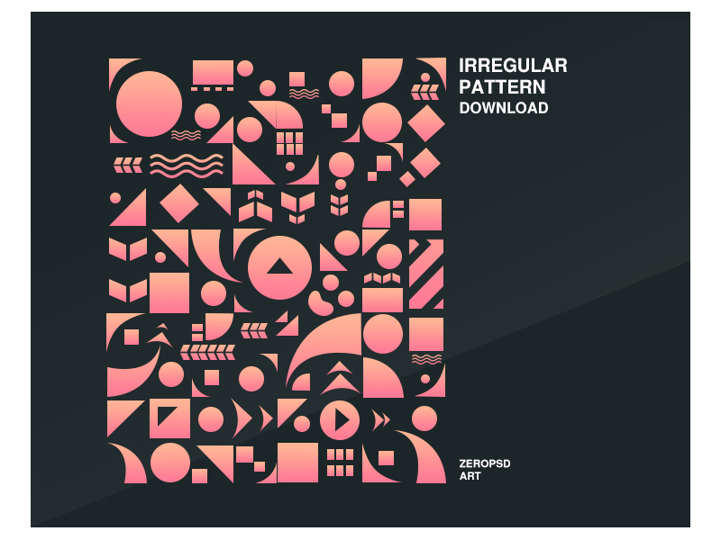 Irregular Shapes Pattern