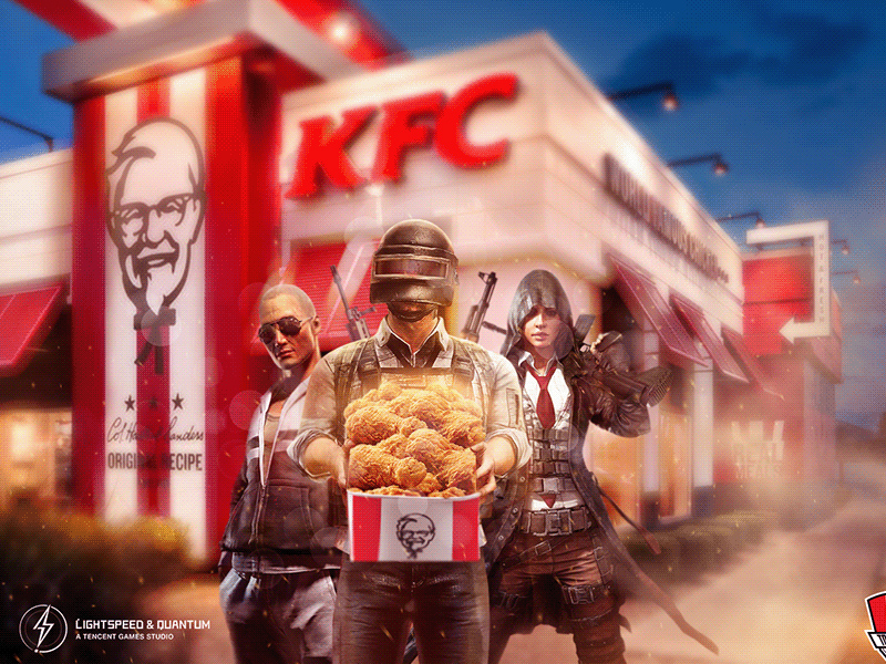 KFC-Turnierdesign für PUBG Mobile Event