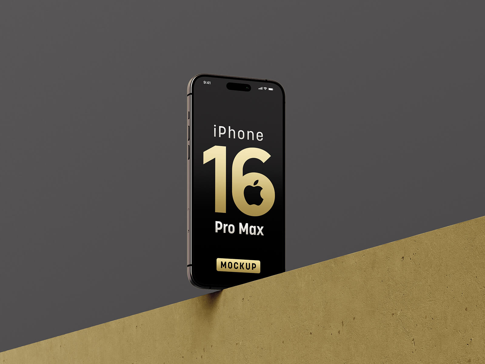 Maquette iPhone 16 Pro & Pro Max