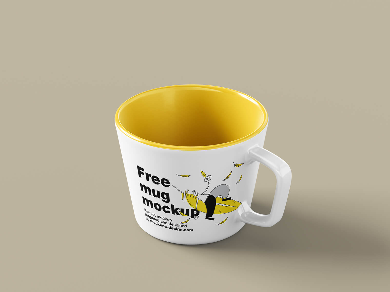 Small Size Low Cup / Mug Mockup
