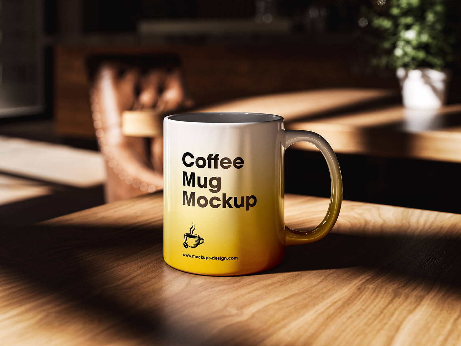 Мокап сувенирной кружки