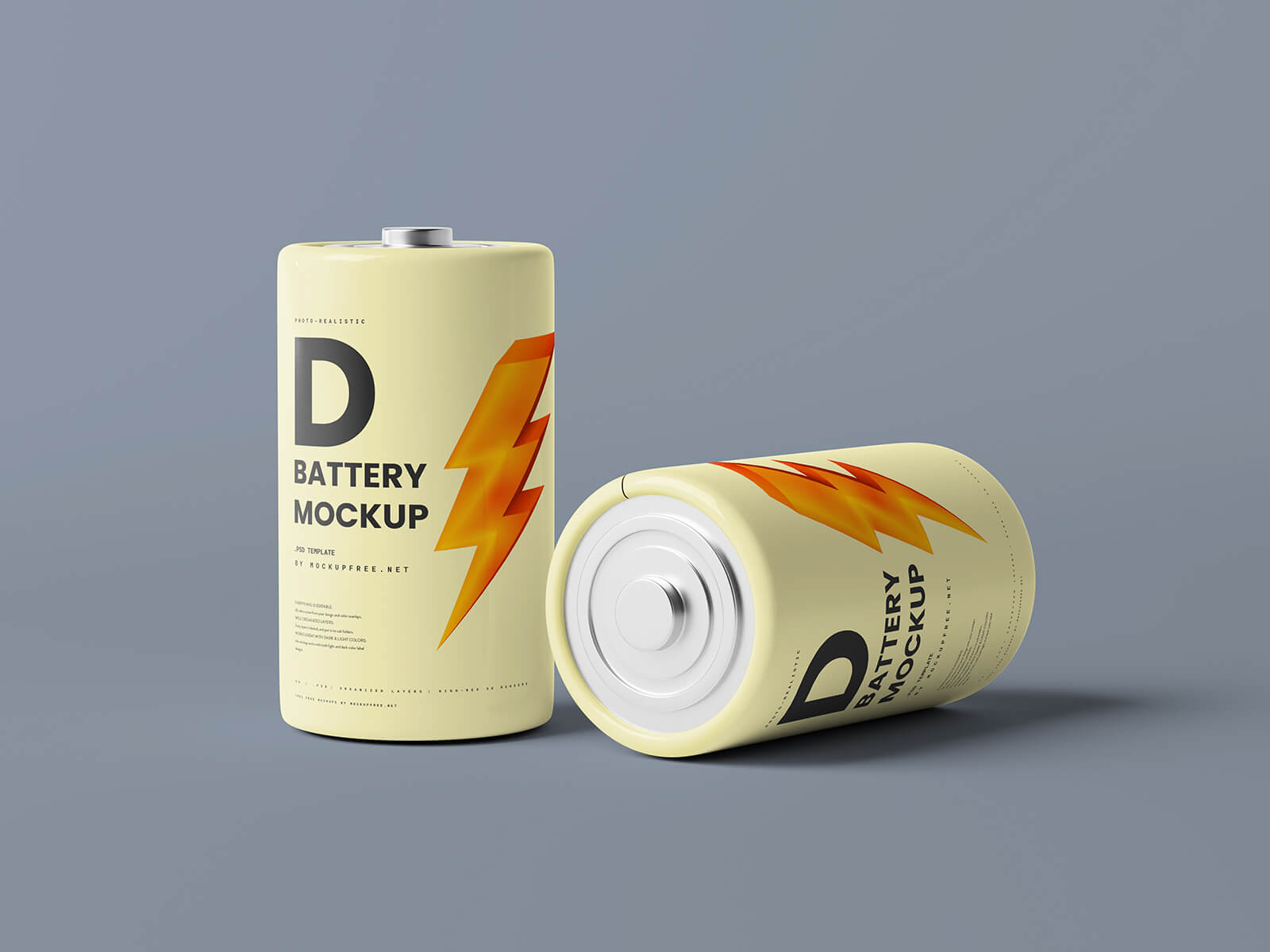 6 kostenlose D -Batterie -Modelle Dateien