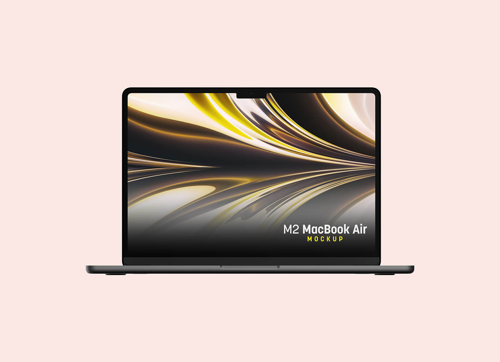 Mockup de aire de 2022 m2 MacBook