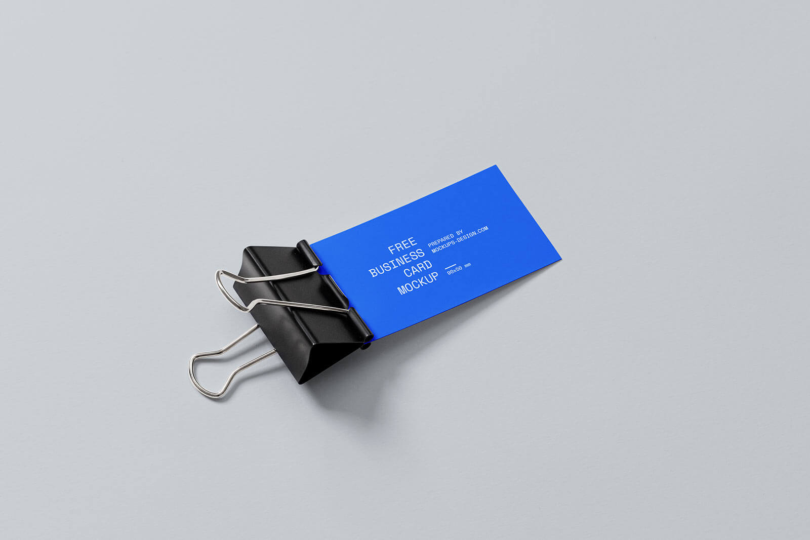 90 x 50 mm Business Card Mockup Set