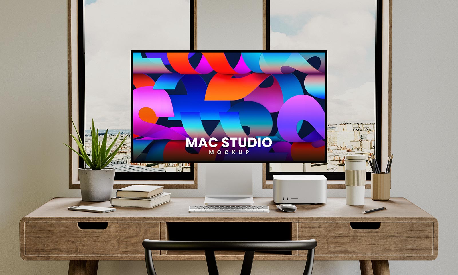 Apple Mac Studio 2022 Mockup