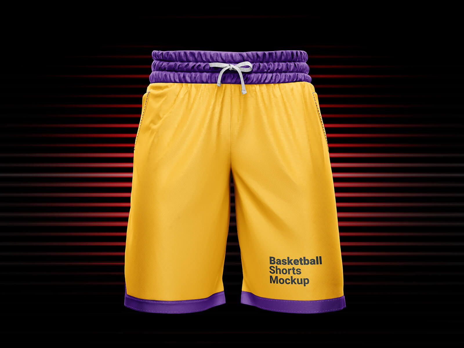 Basketball -Trikot -Shorts -Mockup -Set