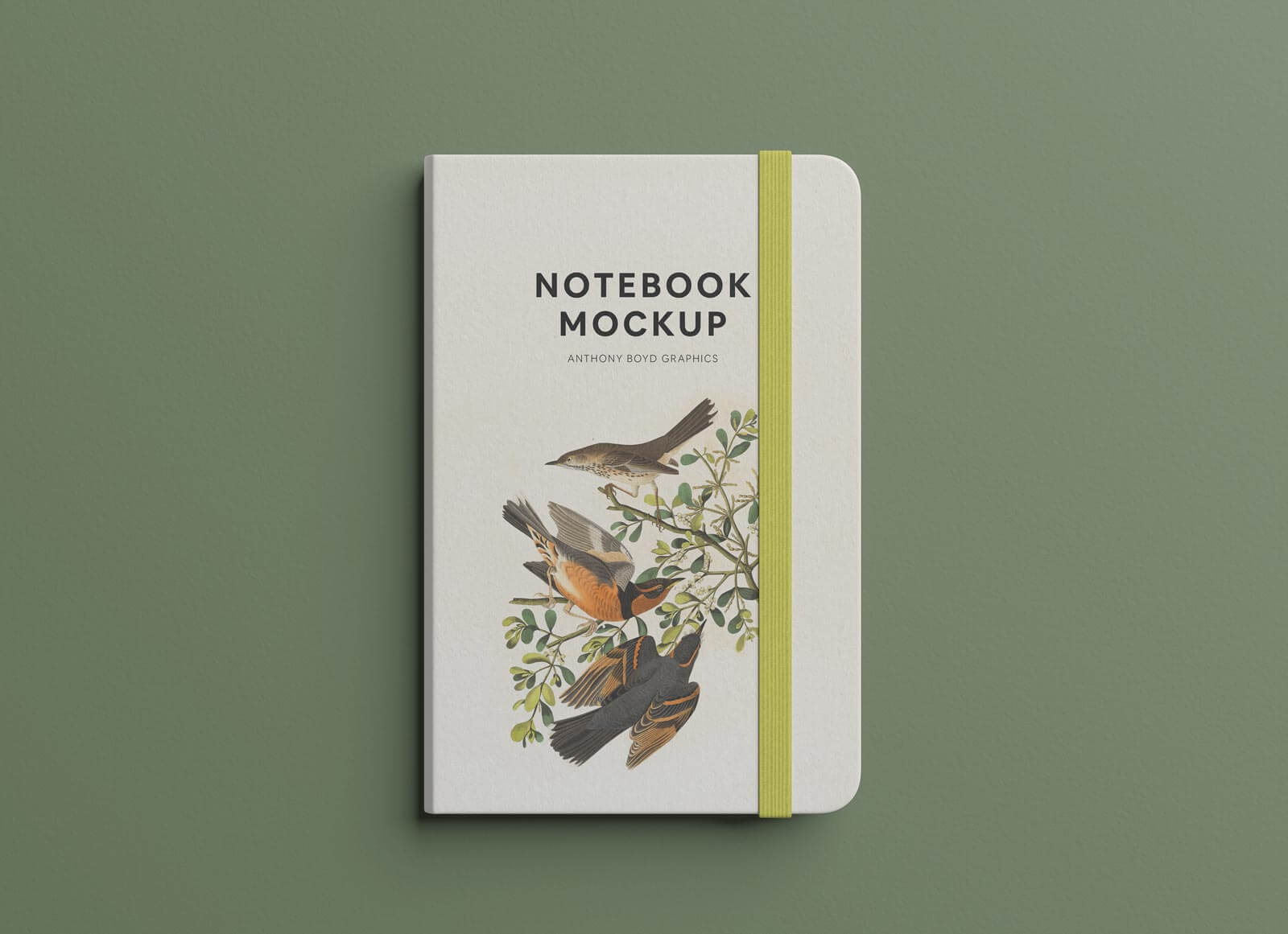Bullet Journal Notebook Titel Mockup