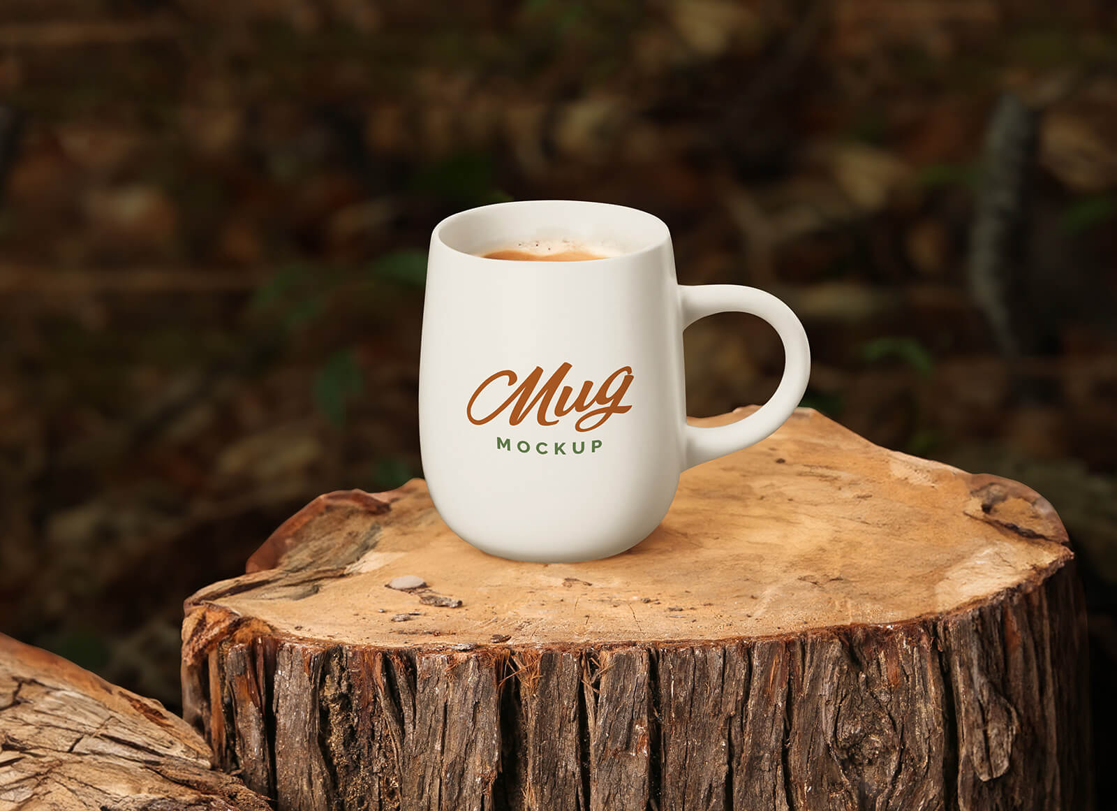 Coffee Mug Logo Mockup