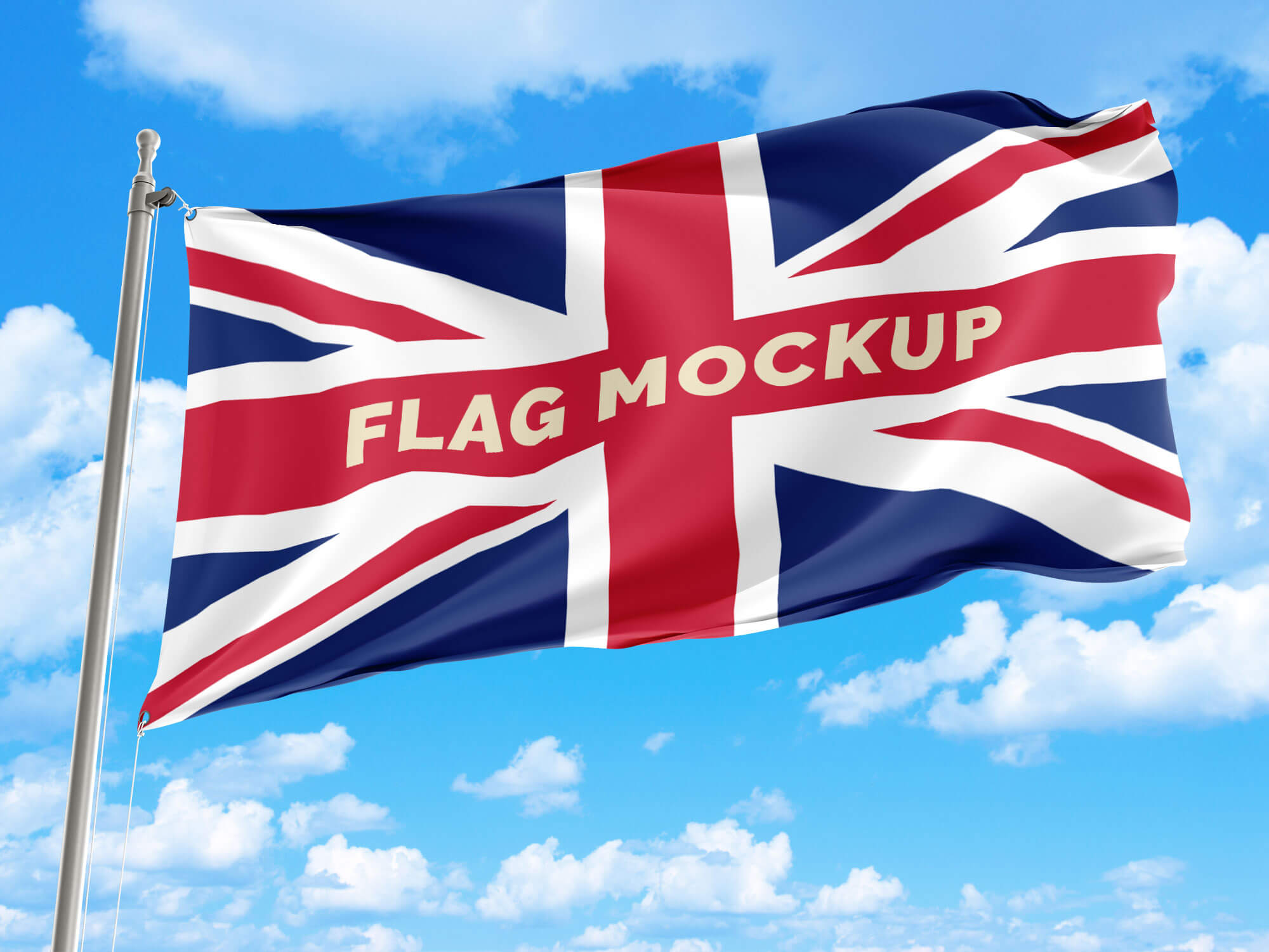 Country Flag Mockup