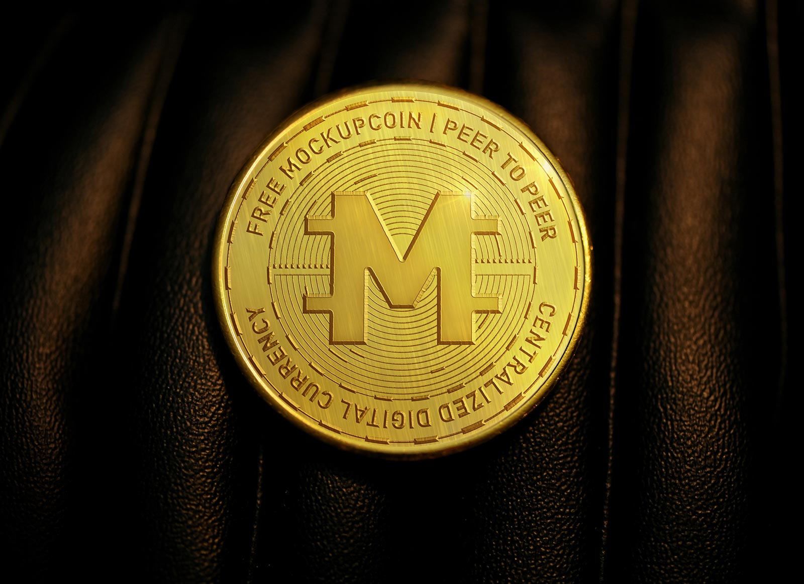 Crypto-monnuson Coin Mockup