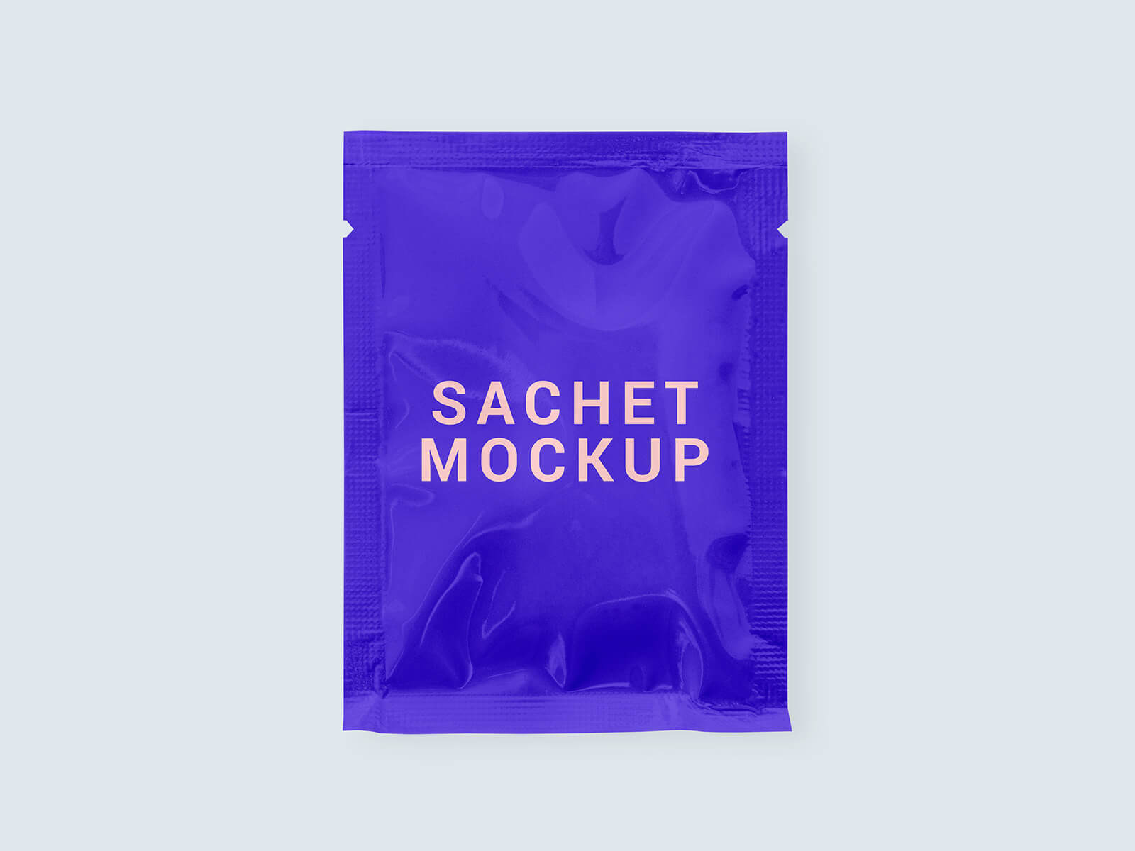 Foil Sachet Mockup