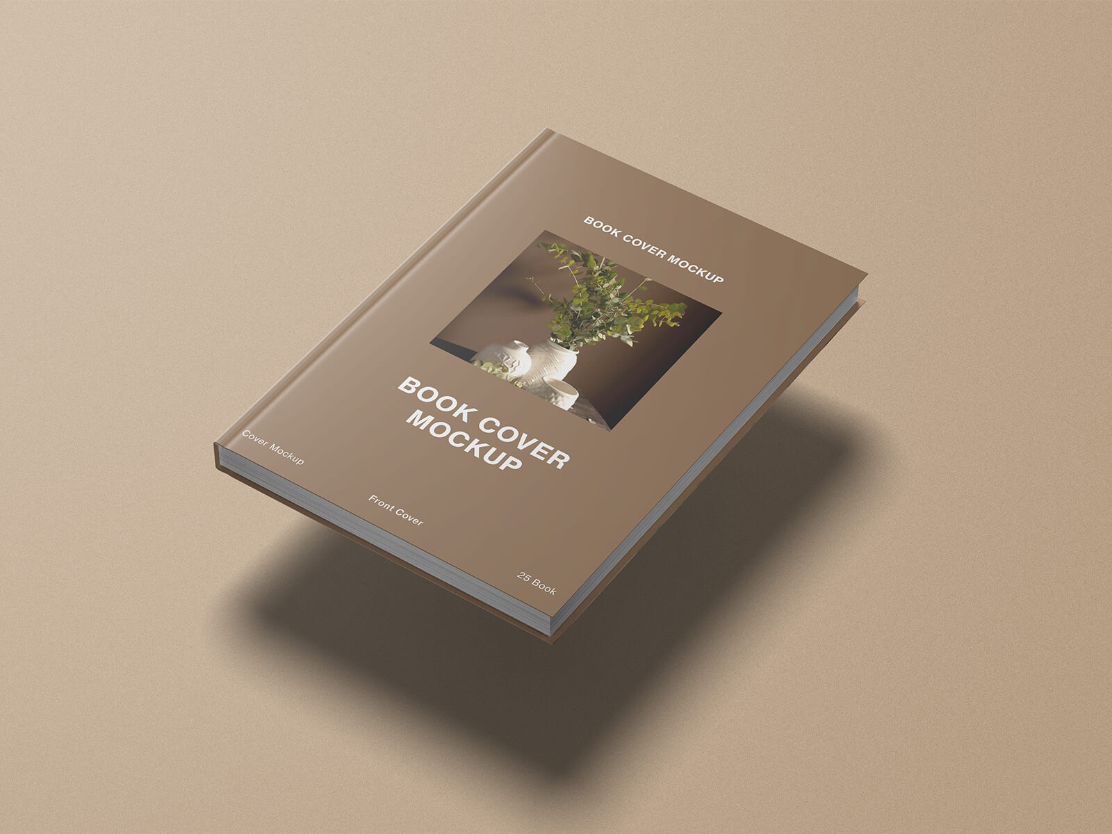 Schwerkraft-Buchcover-Modell