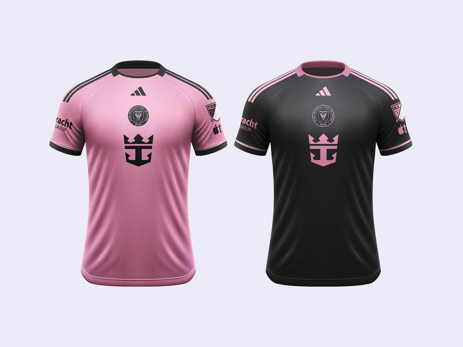 Maqueta de camiseta HQ Inter Miami