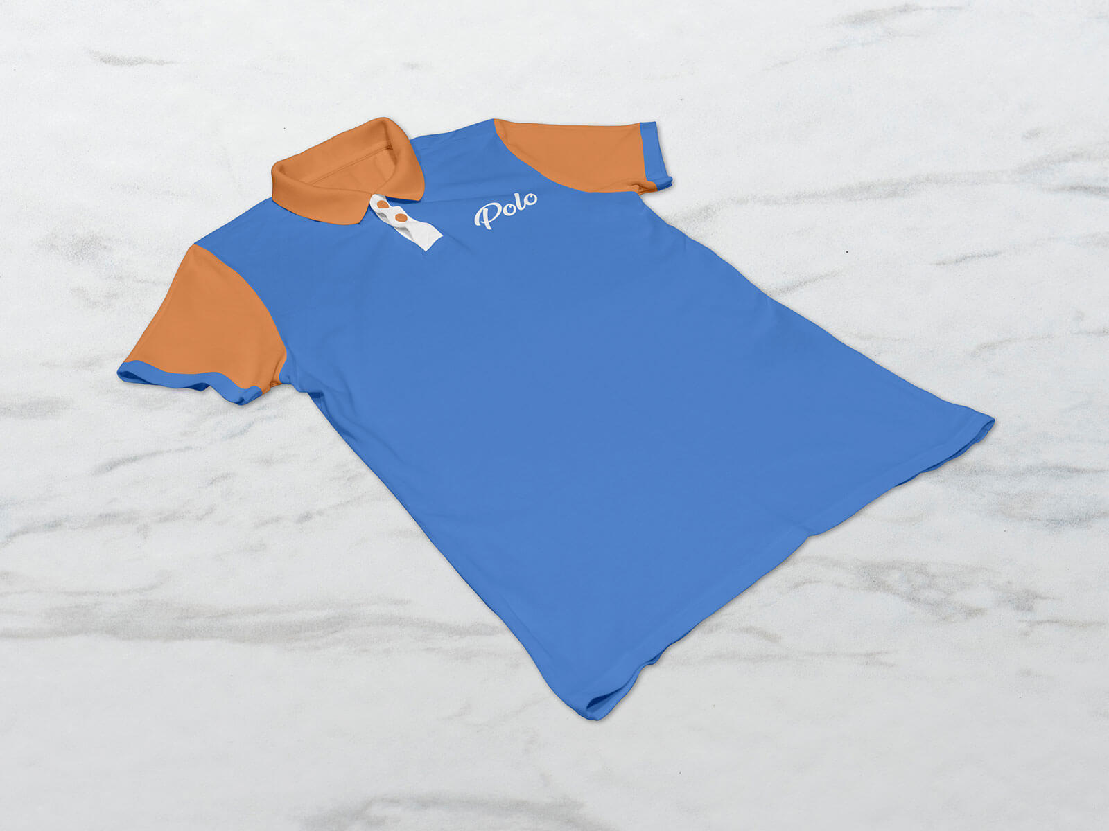 Half Sleeves Polo T-Shirt Mockup Set