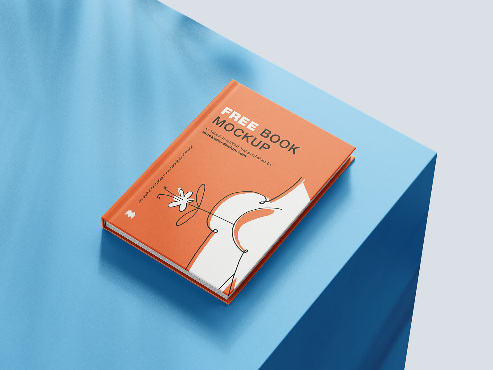 8 Free Hardcover A5 Book Mockup Files
