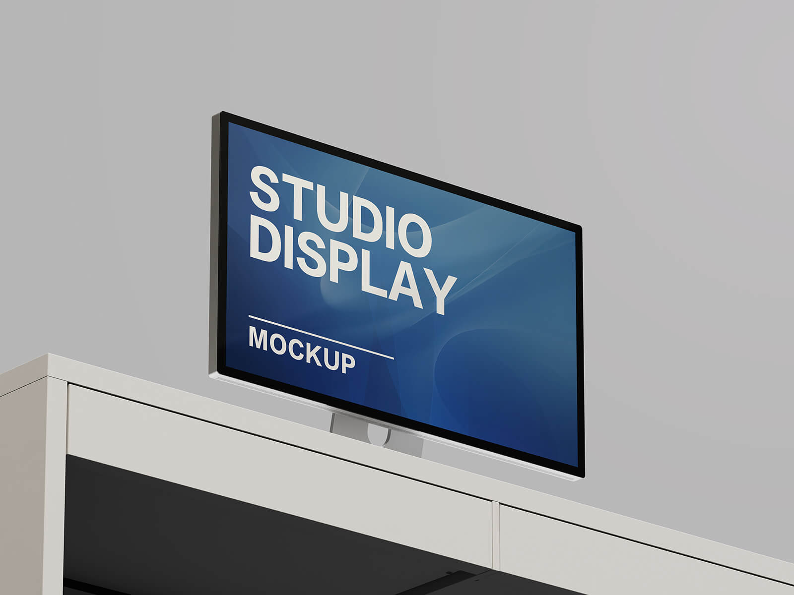Maquette d'affichage Apple Studio