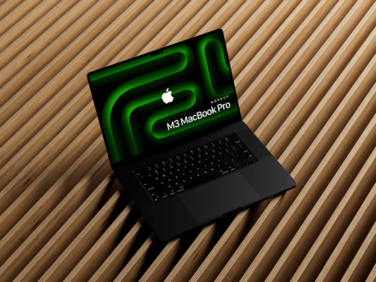 Apple MacBook Pro 14 M3 Mockup