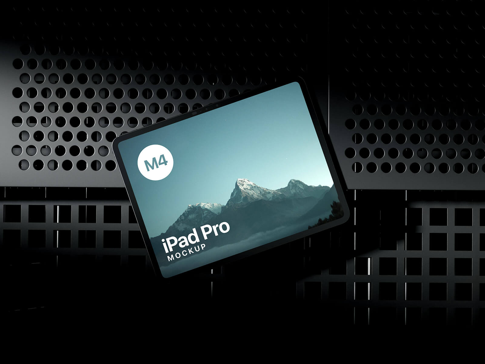 M4 iPad Pro 13 pouces Mockup