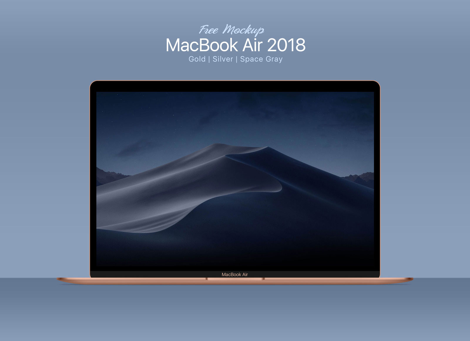 New Apple MacBook Air 2018 Mockup