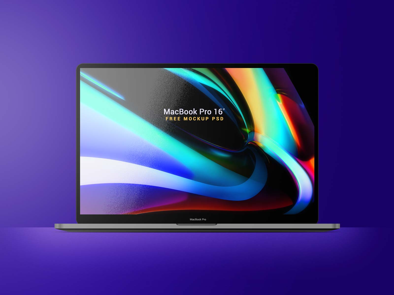 MacBook Pro 16 Mockup & AI