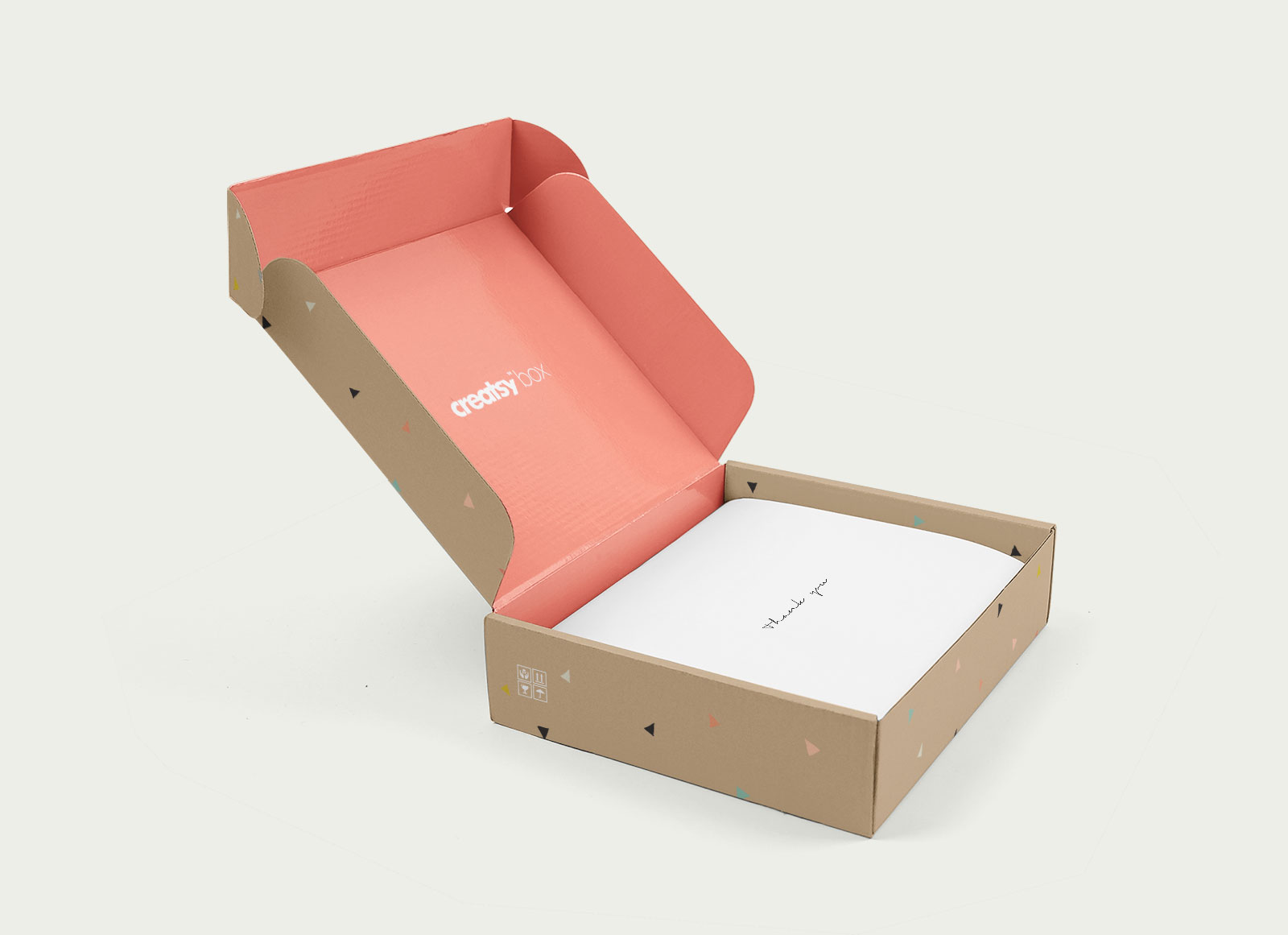 Mailing -Box -Verpackung Mockup