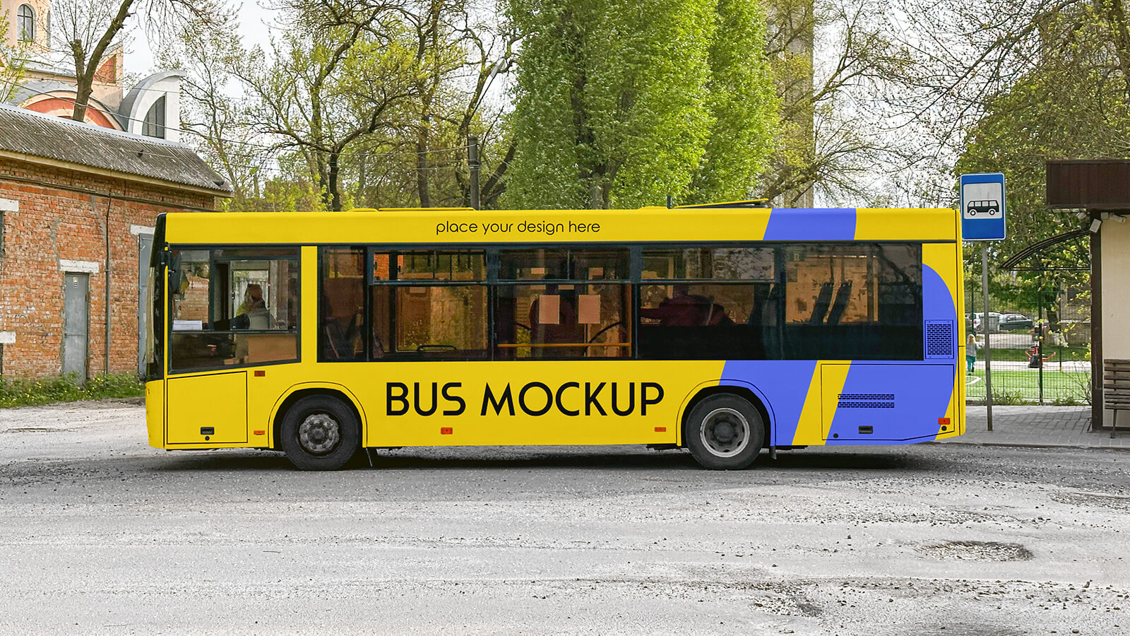 Бесплатный мини -макет автобуса