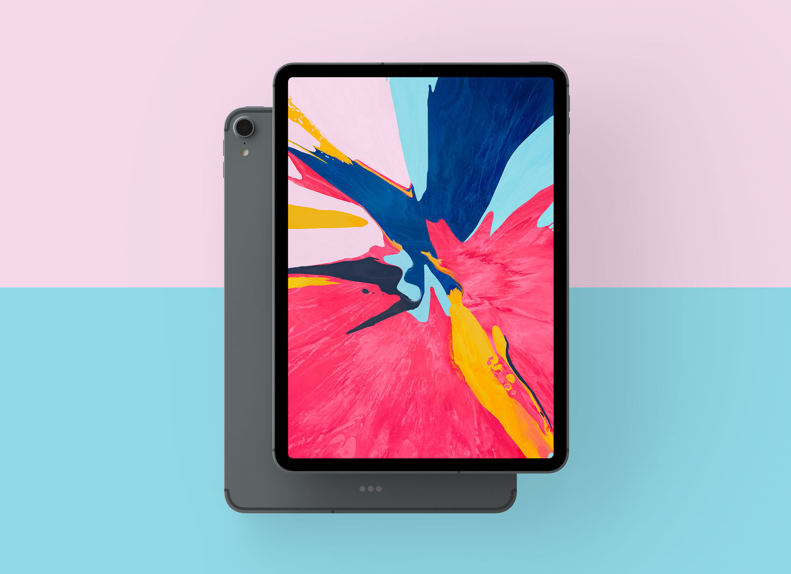 New Apple iPad Pro 2018 Mockup