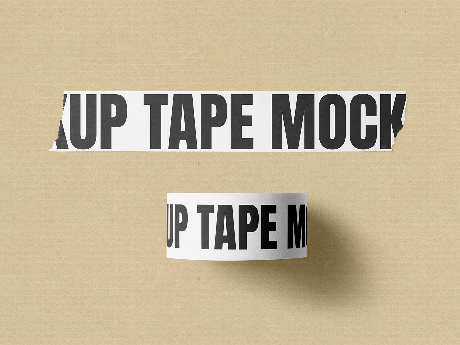 Papier-Abdeckband-Attrappe