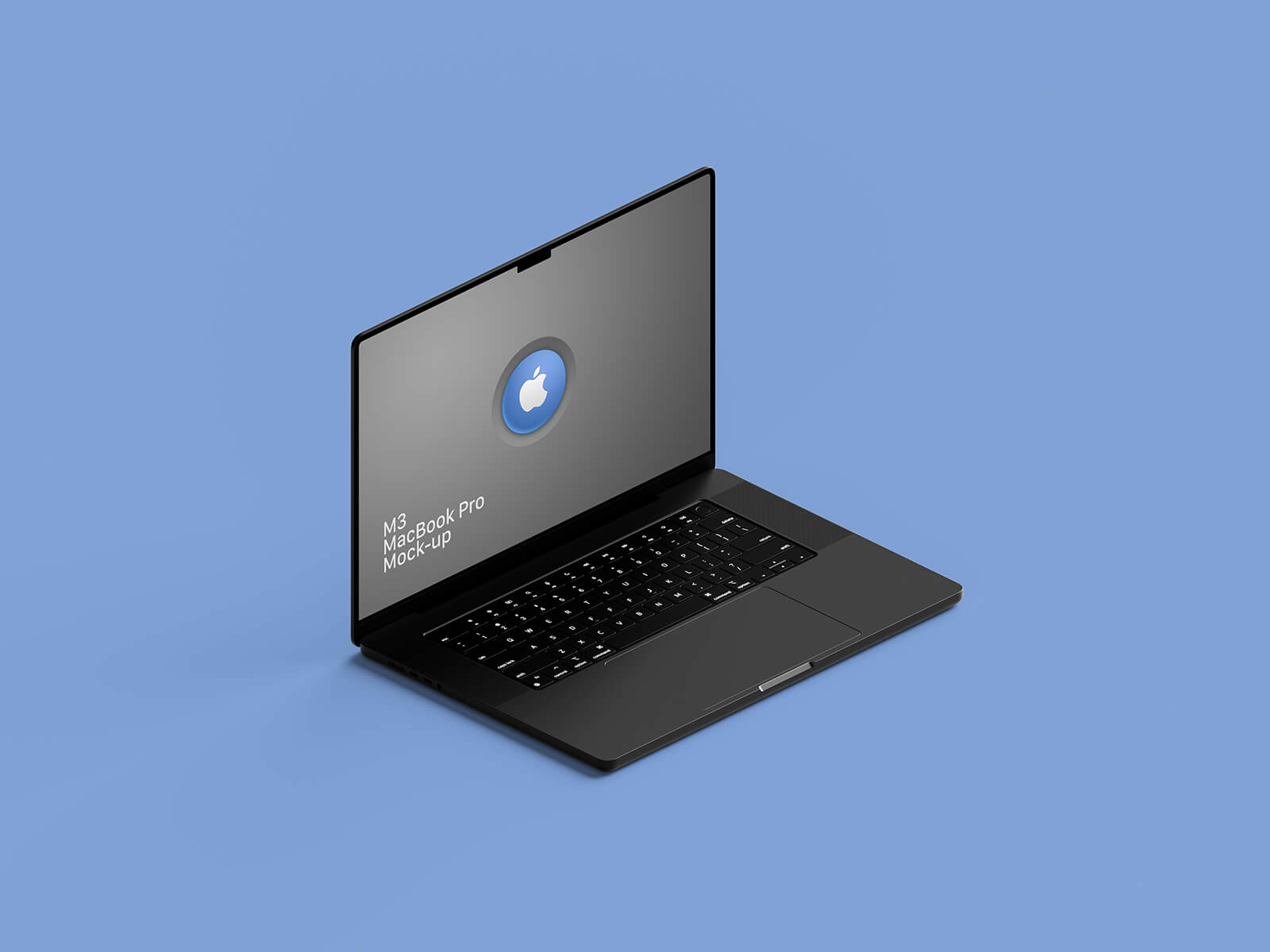 Perspektive anzeigen M3 MacBook Pro Mockup