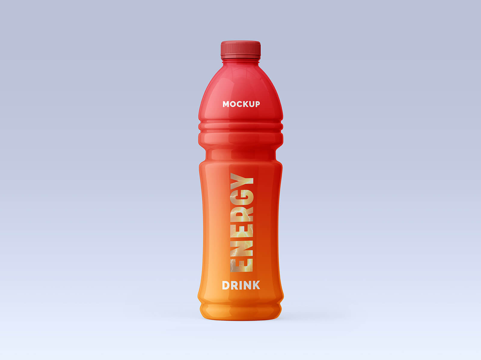 Bebida eléctrica / bebida energética Set de maqueta de botellas de plástico