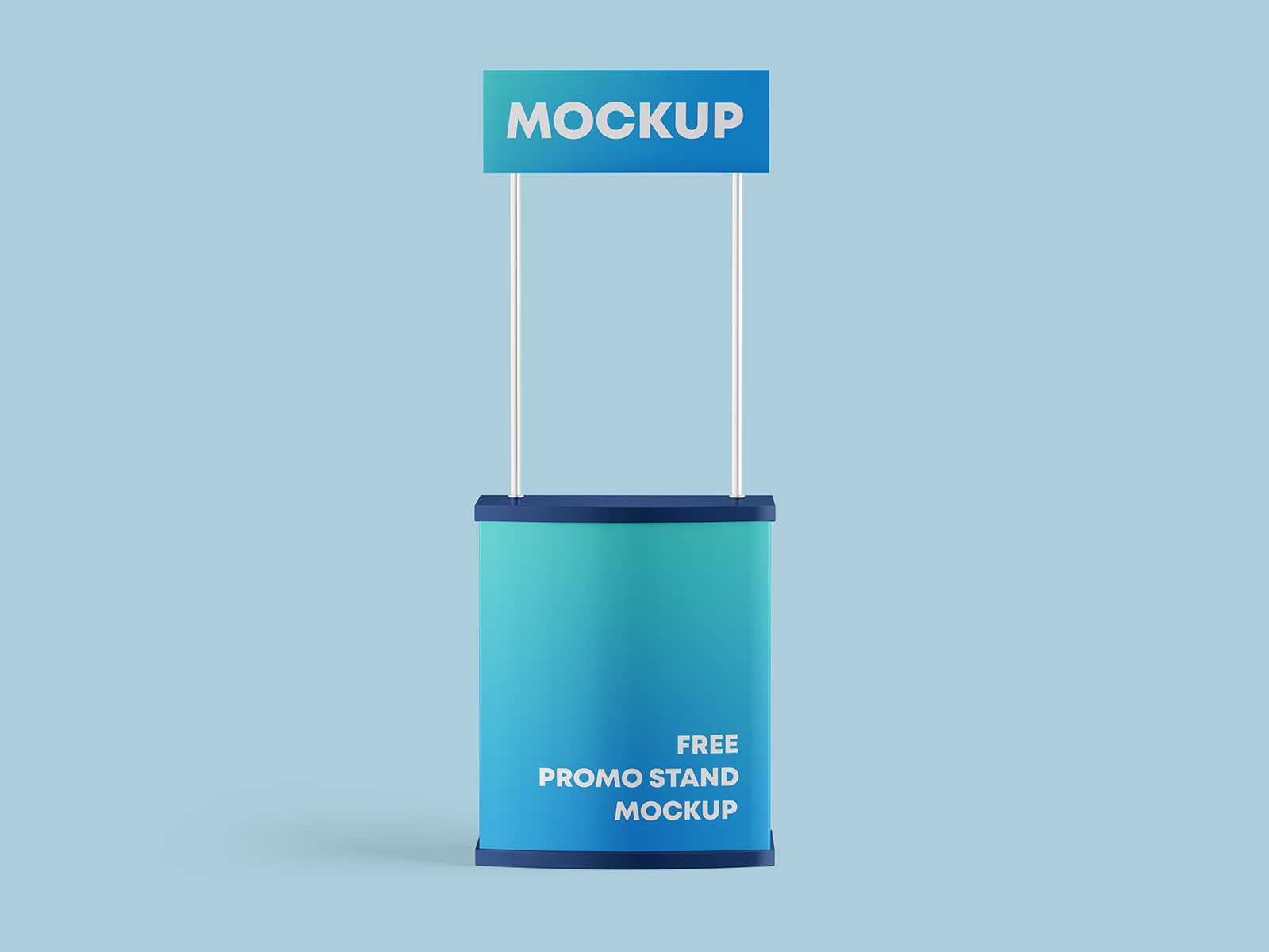 Promo Display Marketing Stand Mockup Set