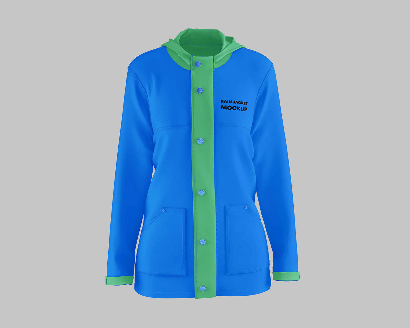 Дождевая пальто / набор для макета куртки