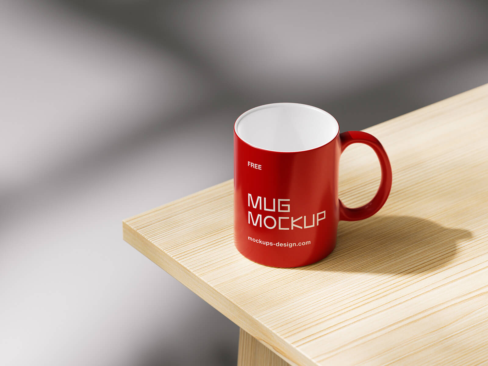 Realistic Mug Mockup PSD