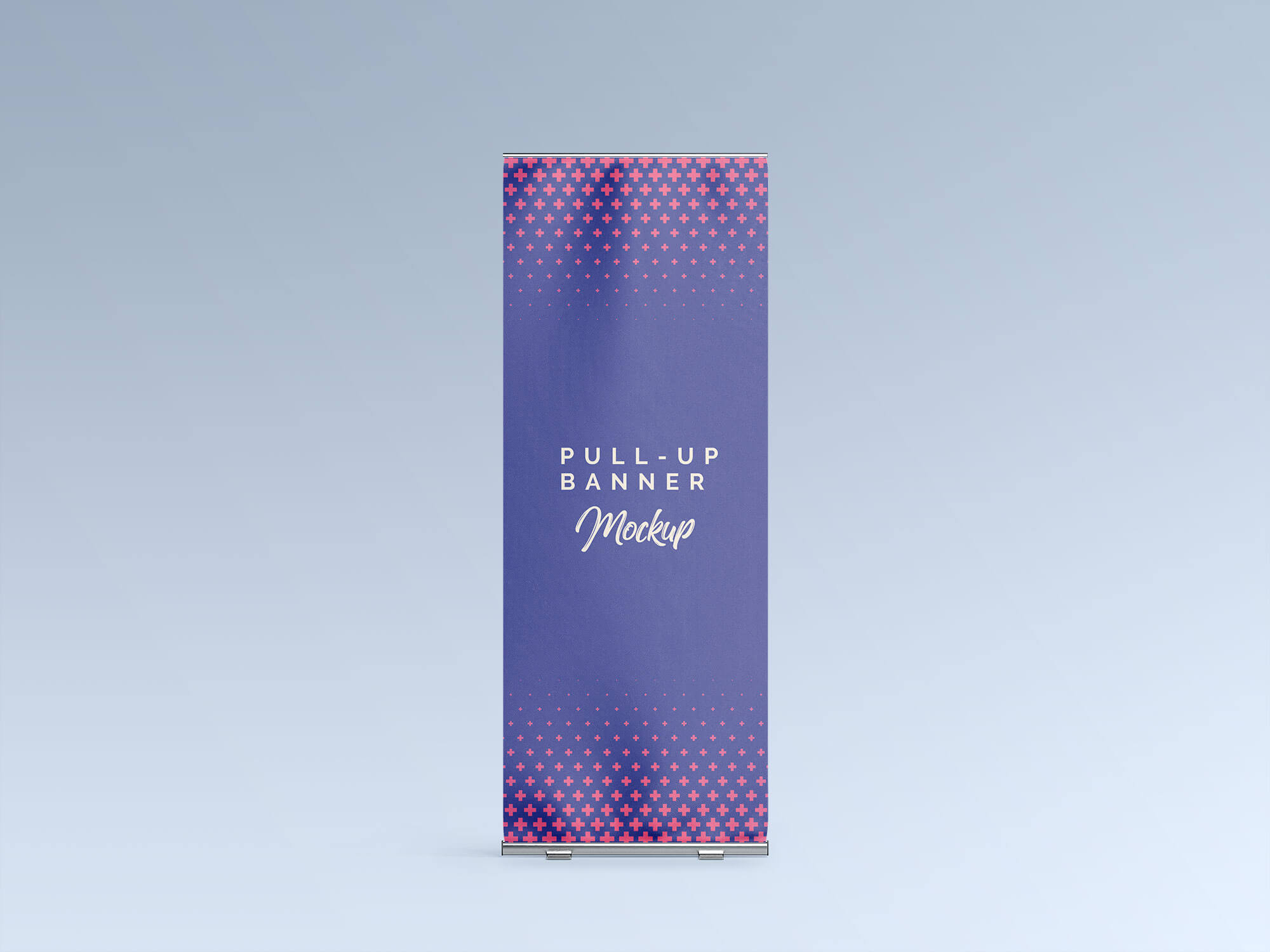 Retractable Pull-Up Banner Mockup